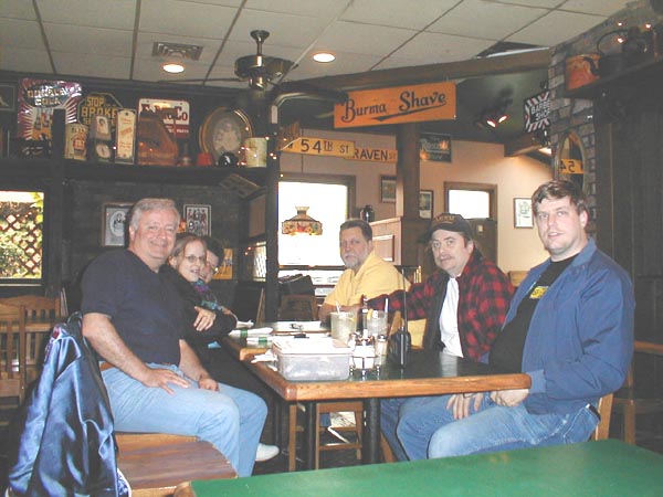 Foxhunters at Chicago Dough Pizza, Bourbonnais, IL  5-13-2000