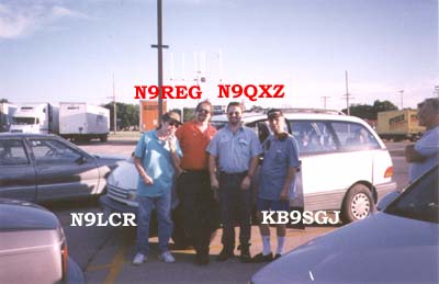 N9LCR, N9REG, N9QXZ and KB9SGJ were fourth.